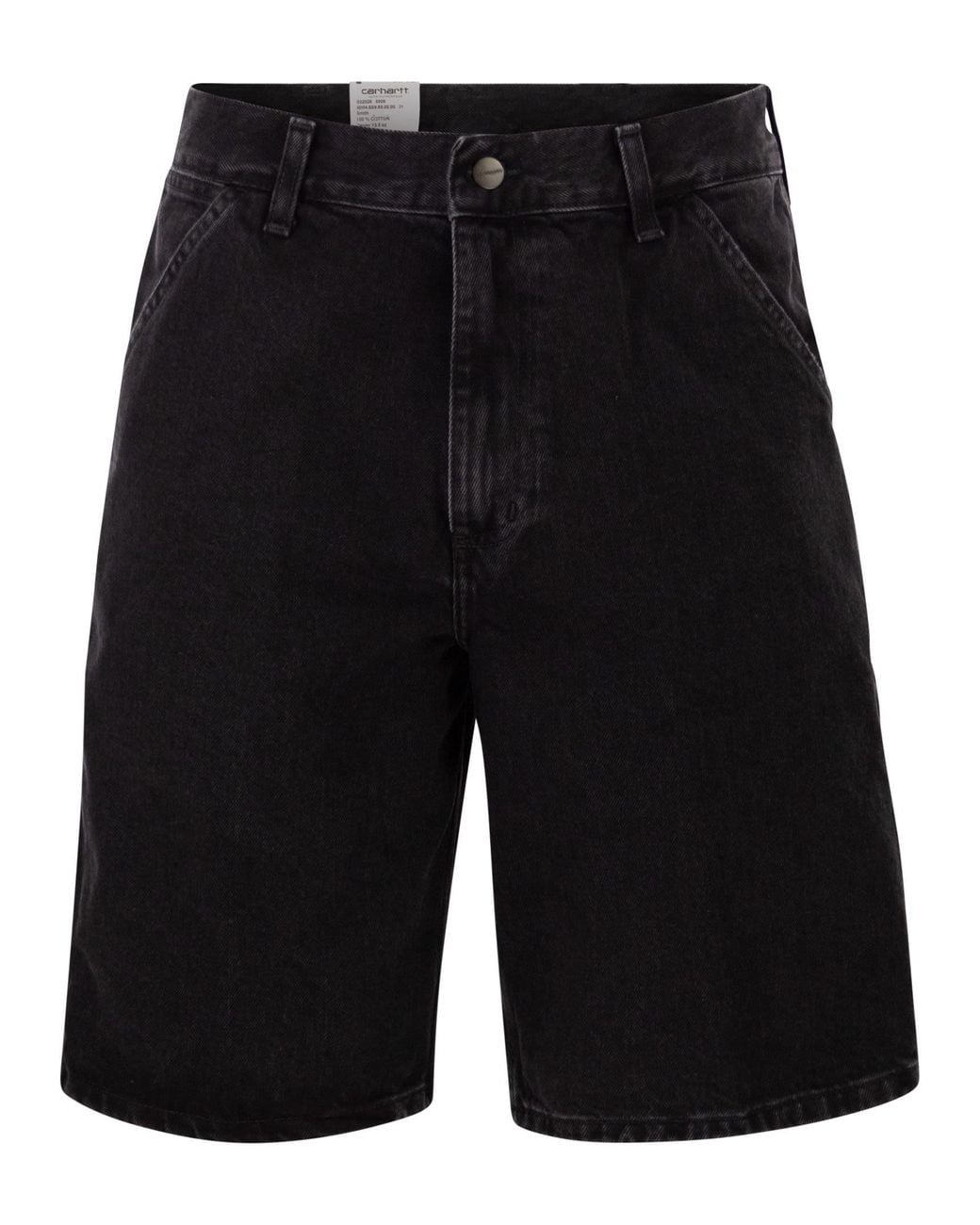 Bermudas vaqueras de Carhartt de color Black