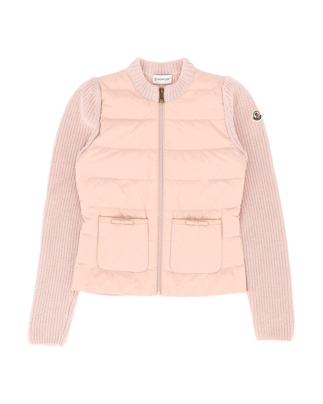 Moncler Lichtroze Vest in het Pink