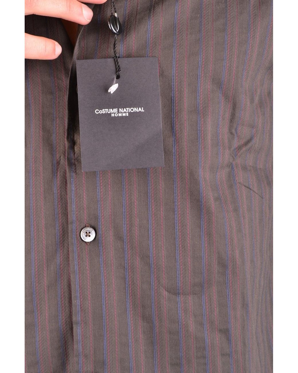 CoSTUME NATIONAL Brown Shirts for men