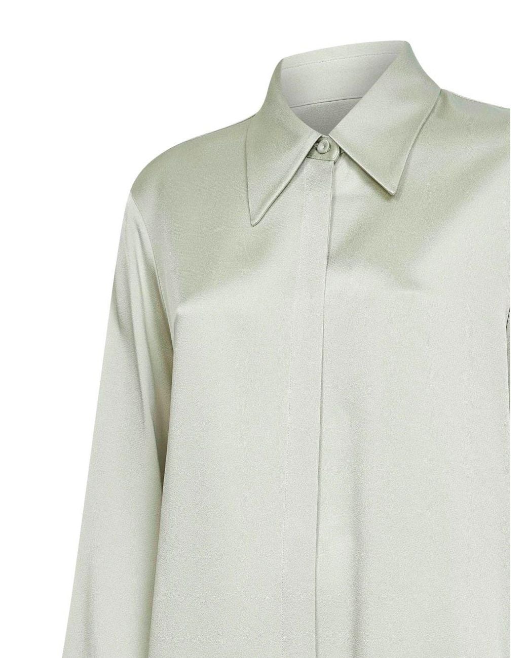Jil Sander Gray Long Shirt