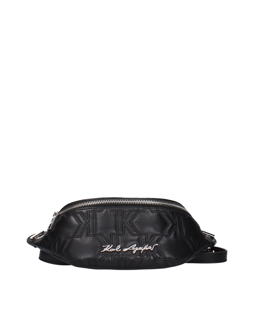 Karl Lagerfeld Black Backpacks And Marsupials