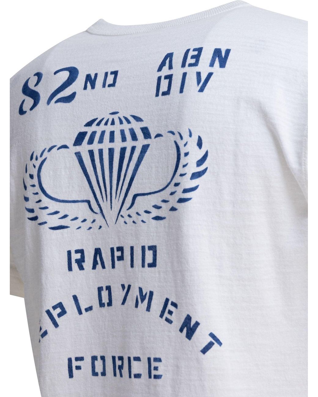 Buzz Rickson's White 82Nd Airborne Division T-Shirts for men
