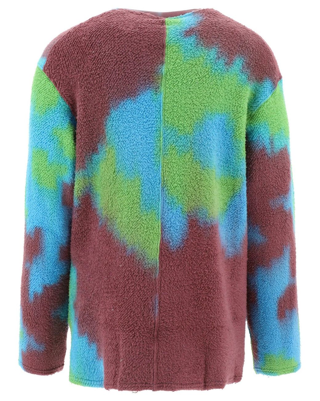 Song For The Mute Blue Raw Sweater for men