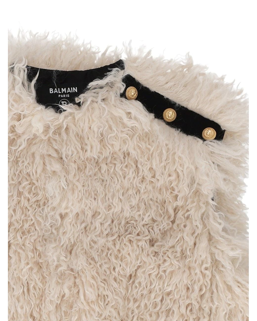 Balmain Bodywarmer in het Natural