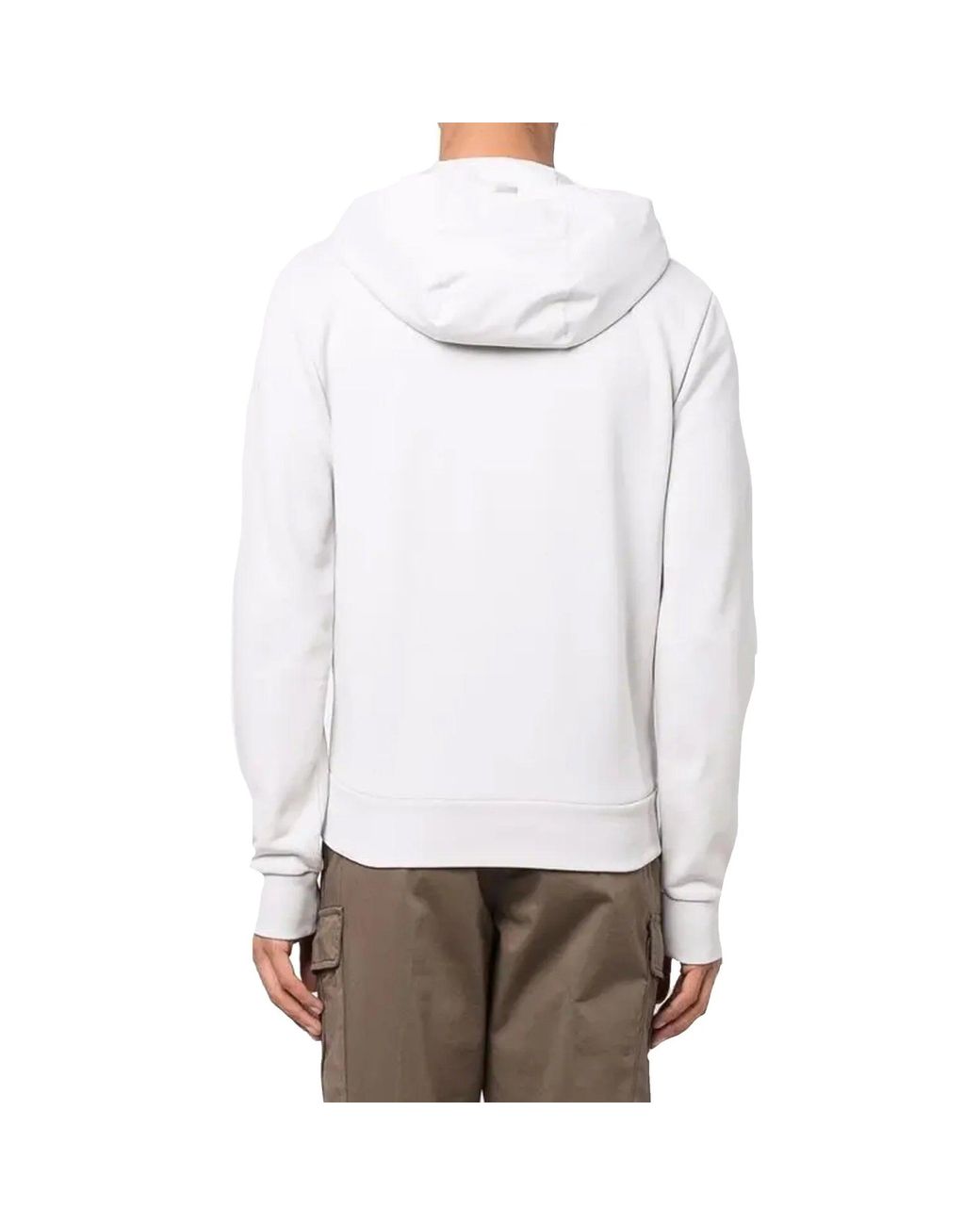 Herno Sweatshirt Met Capuchon in het White