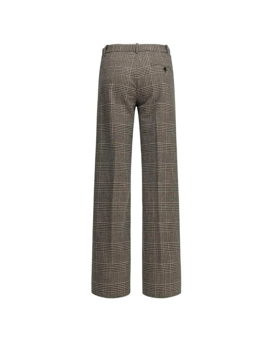 Circolo 1901 Gray Cotton Trousers