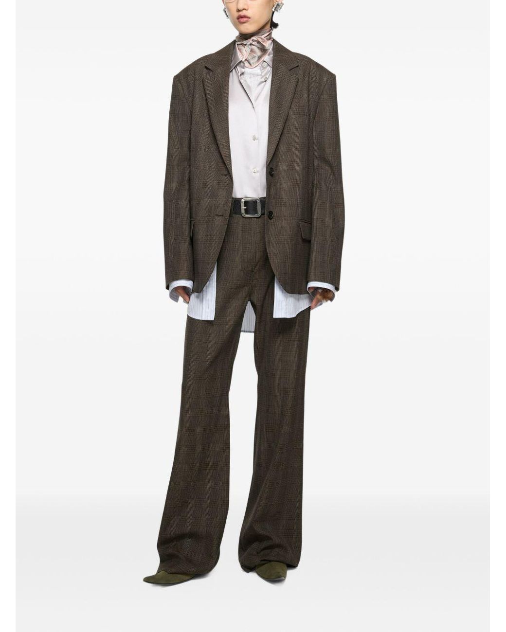 Acne Brown Wool Jacket