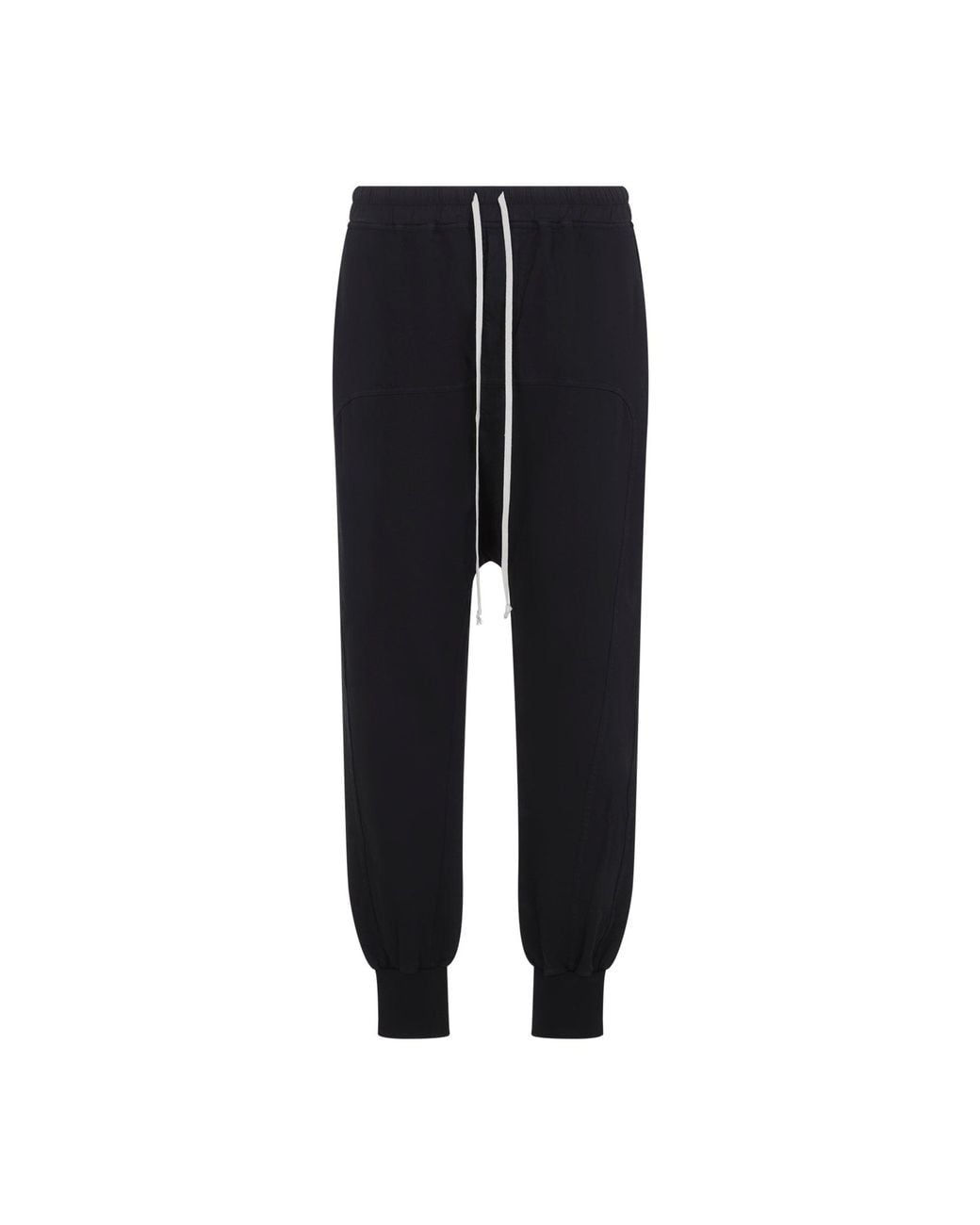 Rick Owens Prisoner Drawstring Pants in het Black voor heren