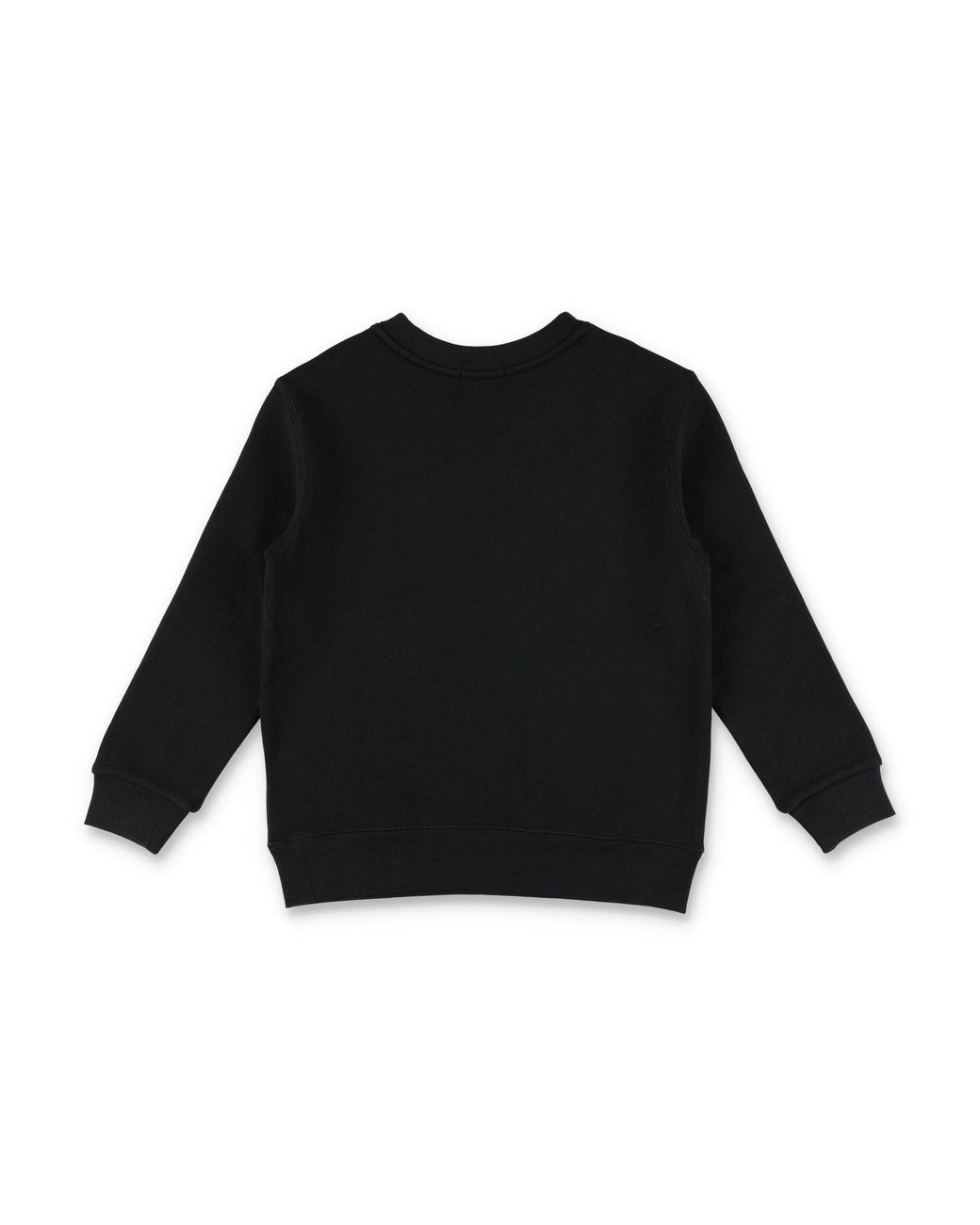 Polo Ralph Lauren Black Boy's Polo-Style Cotton Fleece Crewneck Sweatshirt With Embroidered Pony