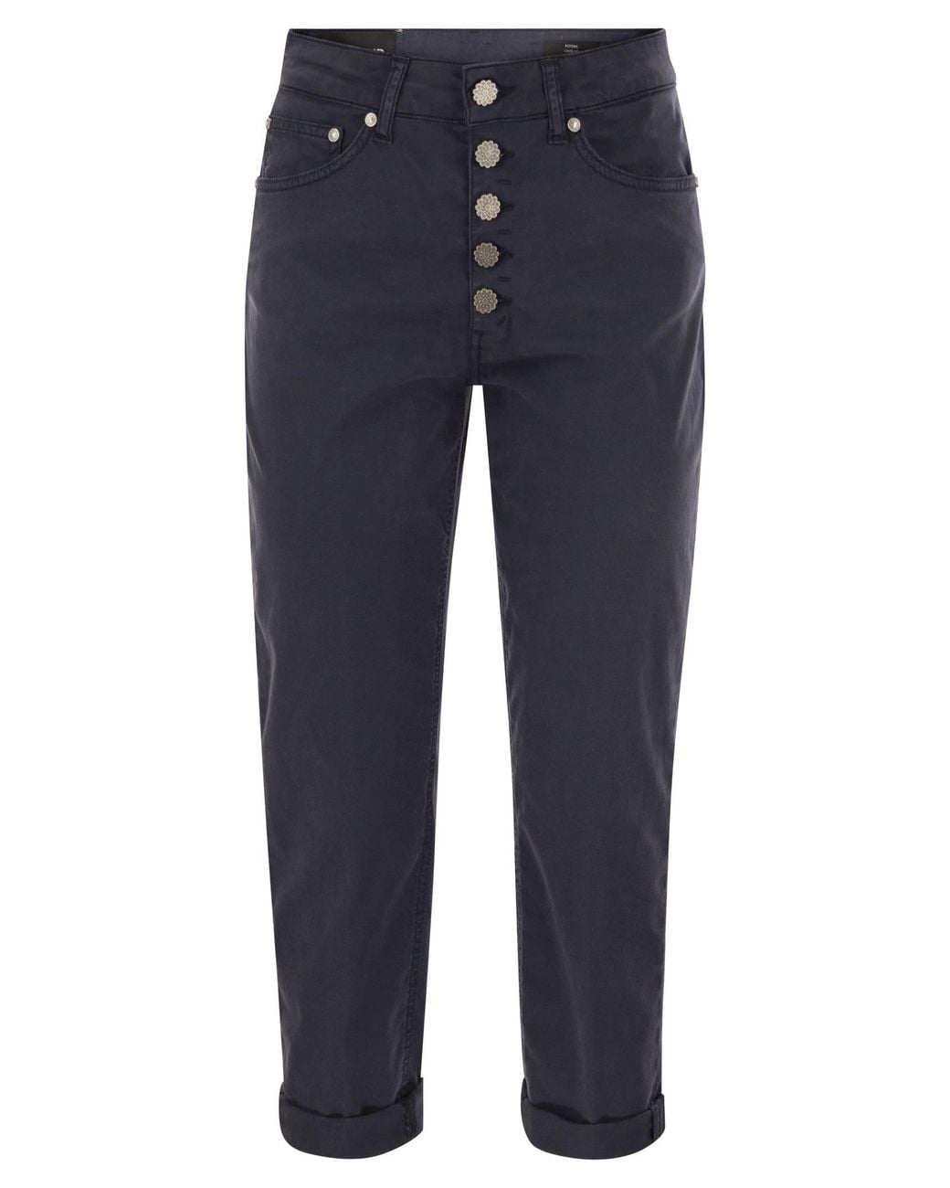 Dondup Blue Koons Loose Fitting Jeans