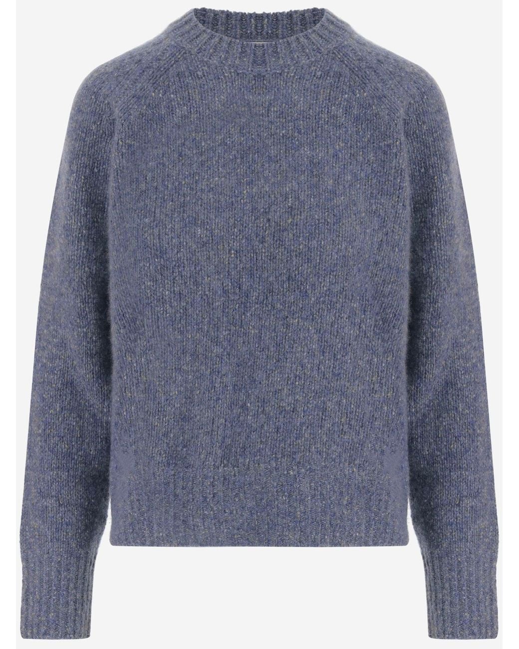 Allude Blue Cashmere Sweater