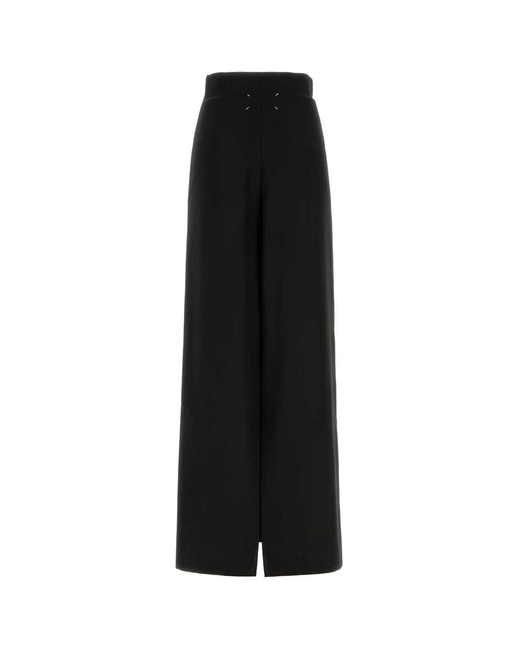 Maison Margiela Black Wool Skirt