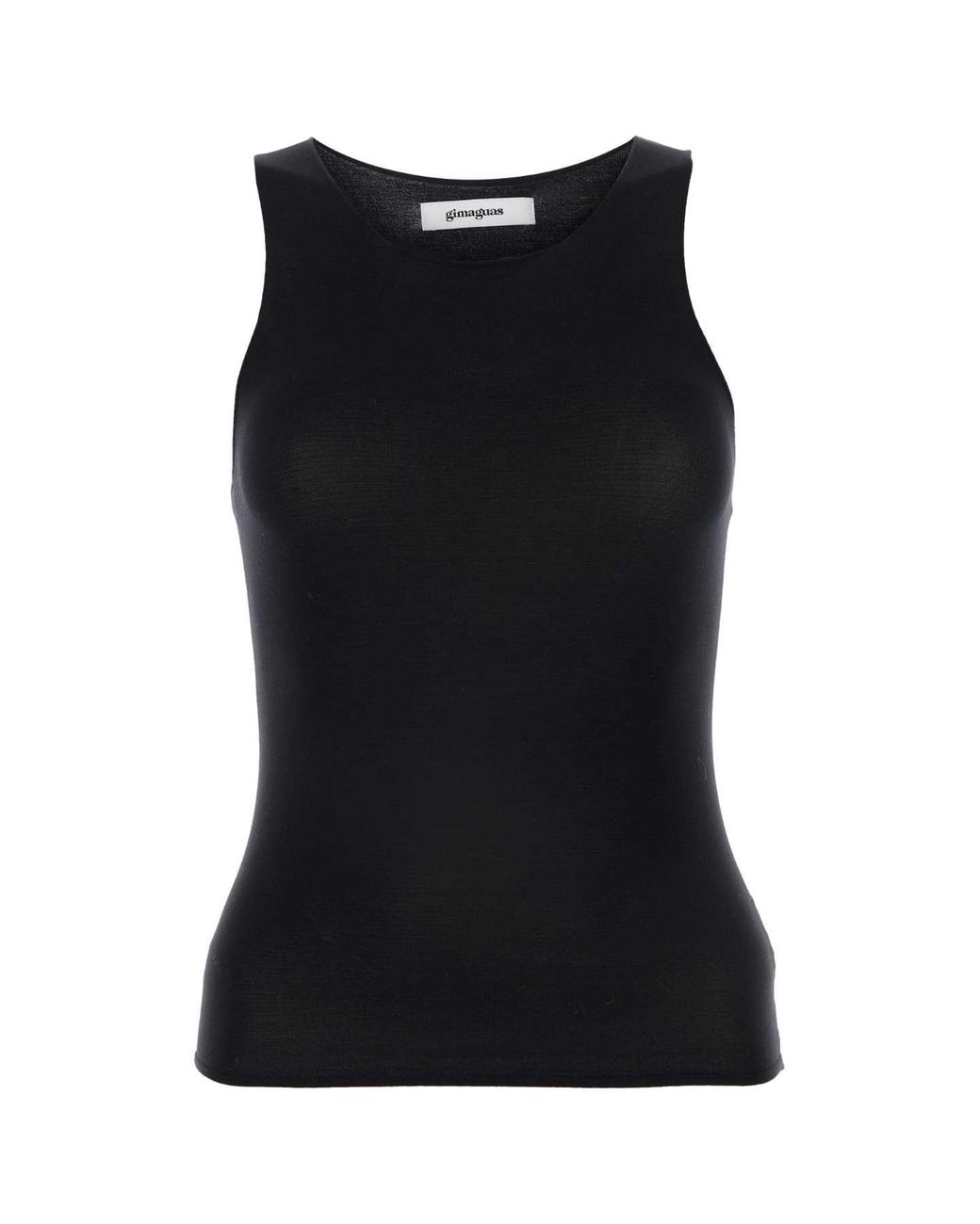 GIMAGUAS Black Nylon Galu Tank Top