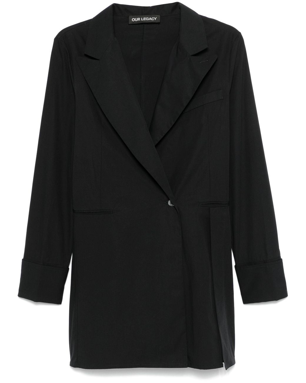 Our Legacy Blazer Blouse in het Black