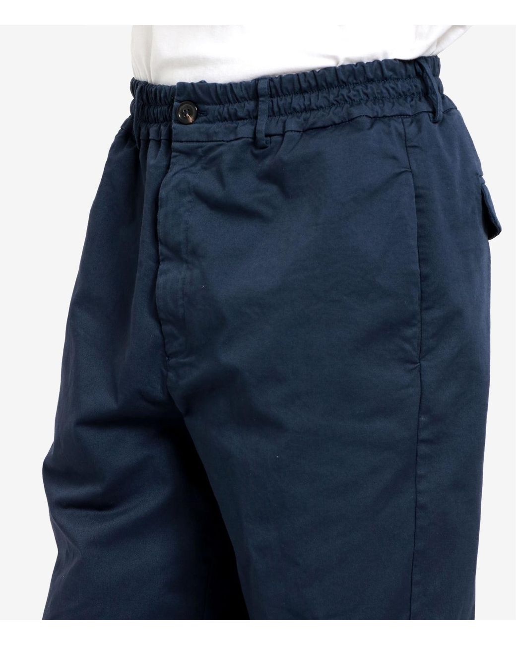 Grifoni Blue Trousers for men