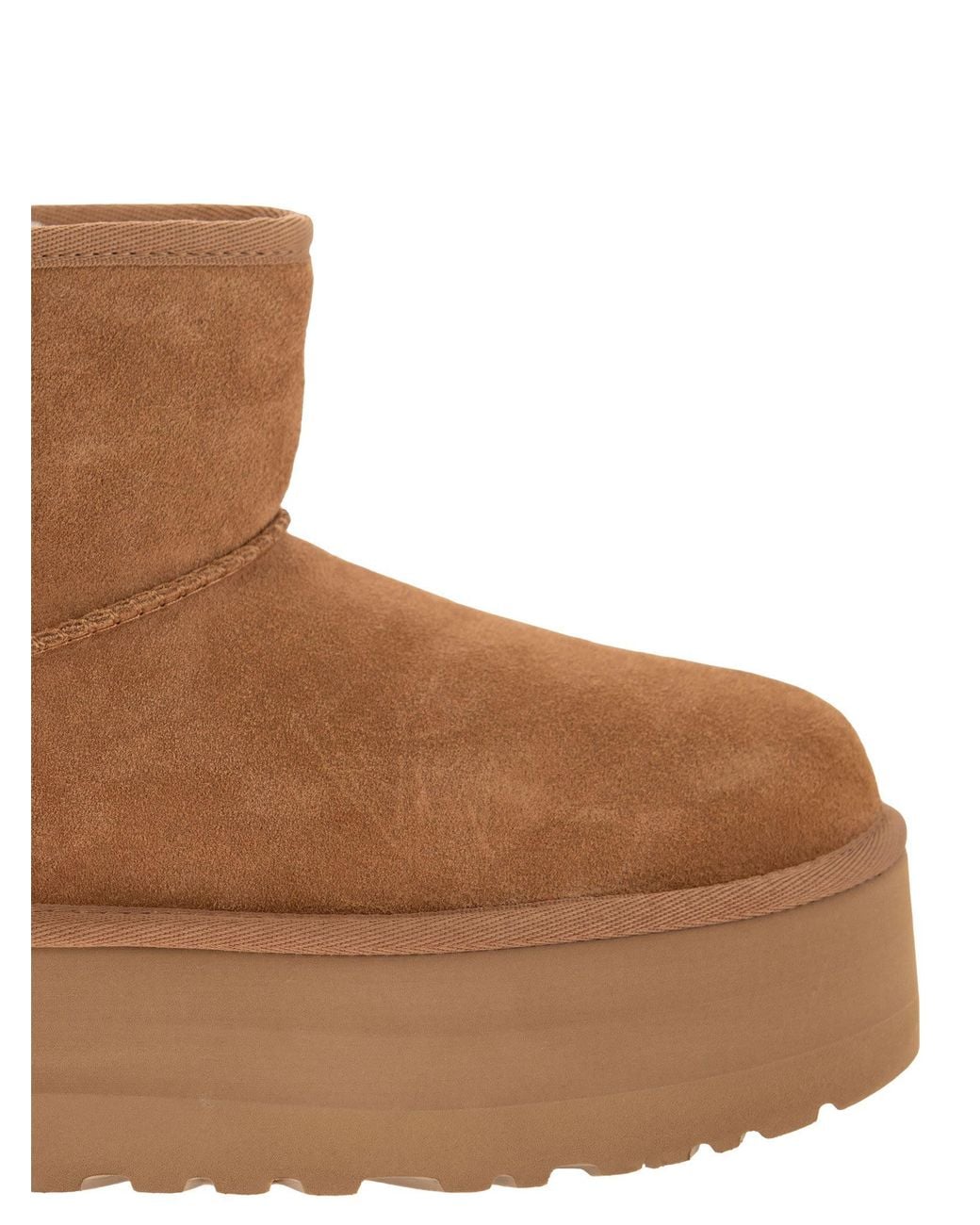 Ugg Brown Classic Mini Platform