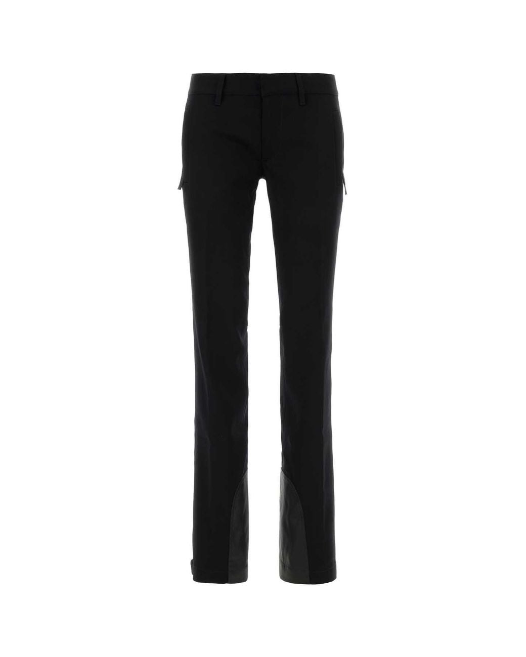 DSquared² Black Wool Pants