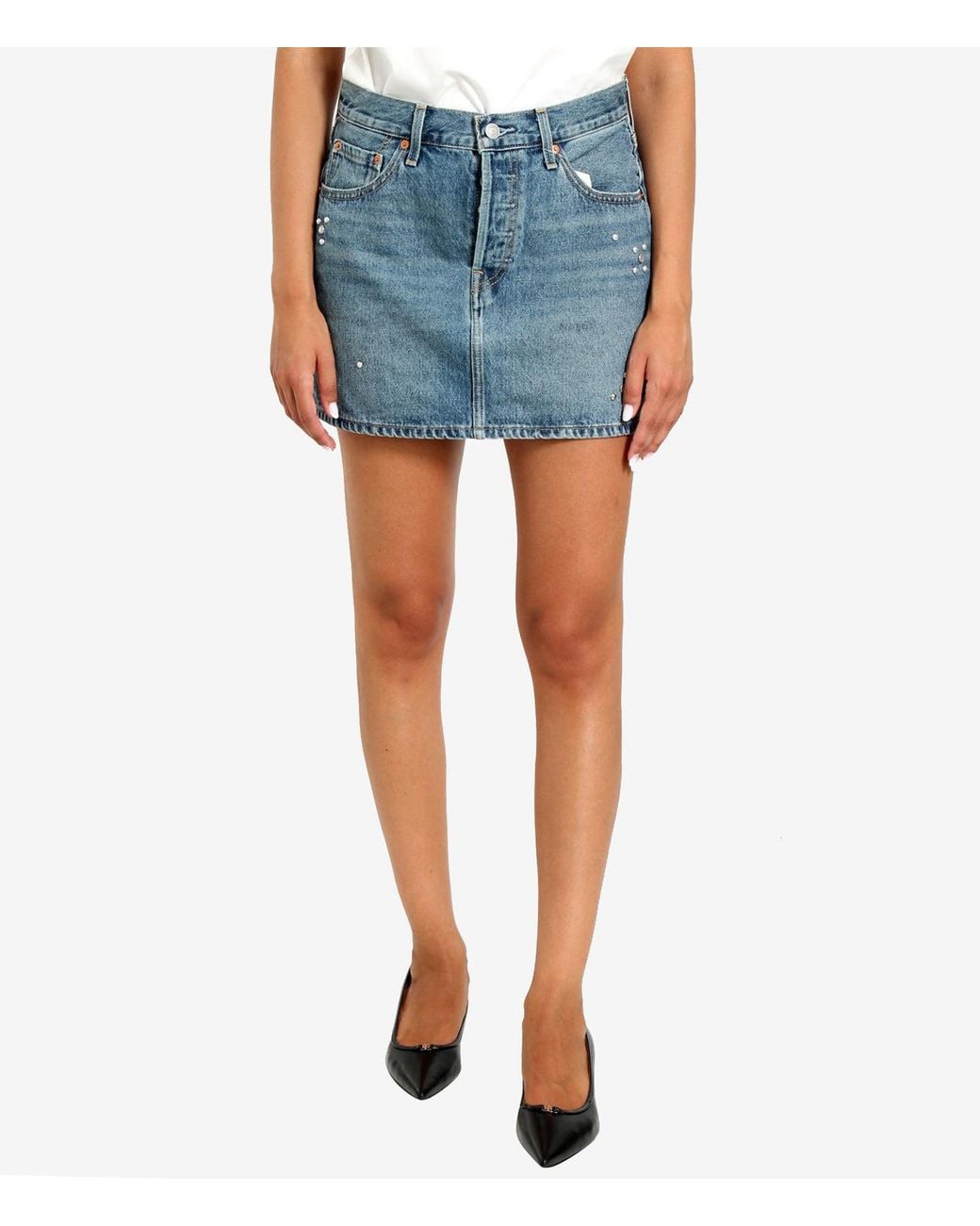Levi's Blue Skirts