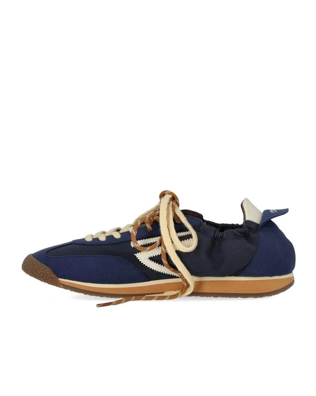 PURAAI Blue 6.02 Panther Vegan Ecoleather Shark Sneakers