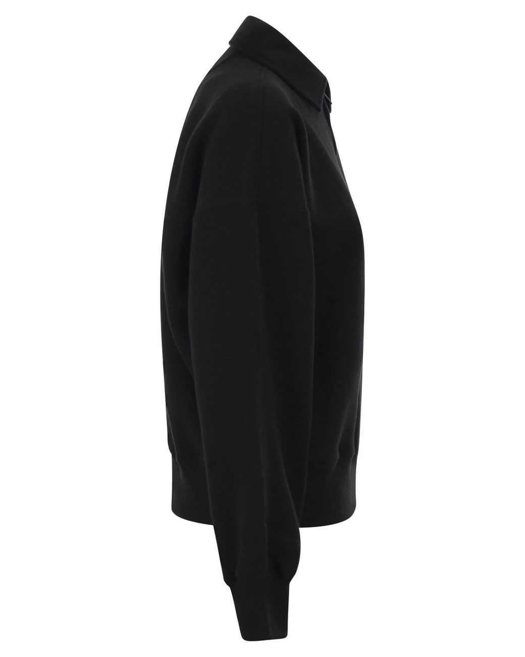 Polo Ralph Lauren Black Half-Zip Collared Sweatshirt