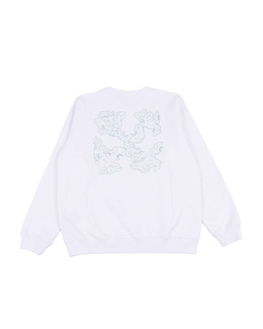 Off-White c/o Virgil Abloh White Arrow Butterfly Crewneck