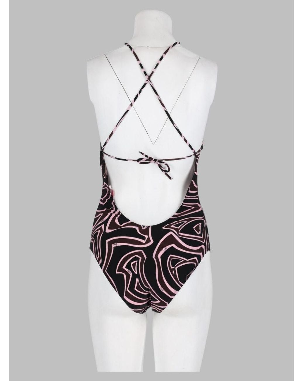 Emilio Pucci White Stretch Swimwear By -Style