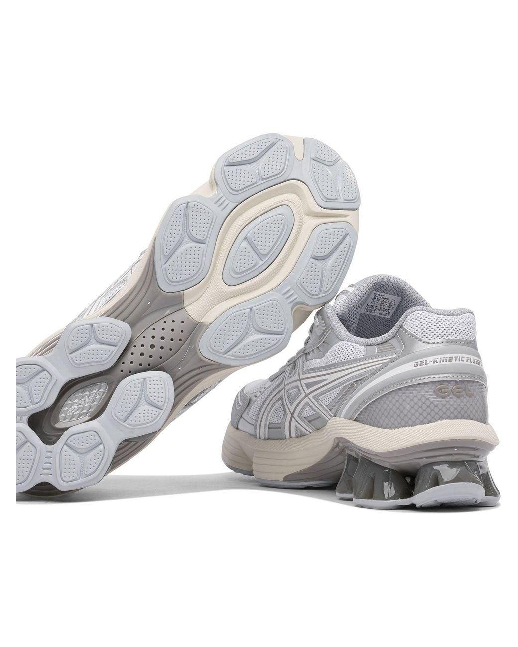Asics White "Gel-Kinetic Fluent" Sneakers for men