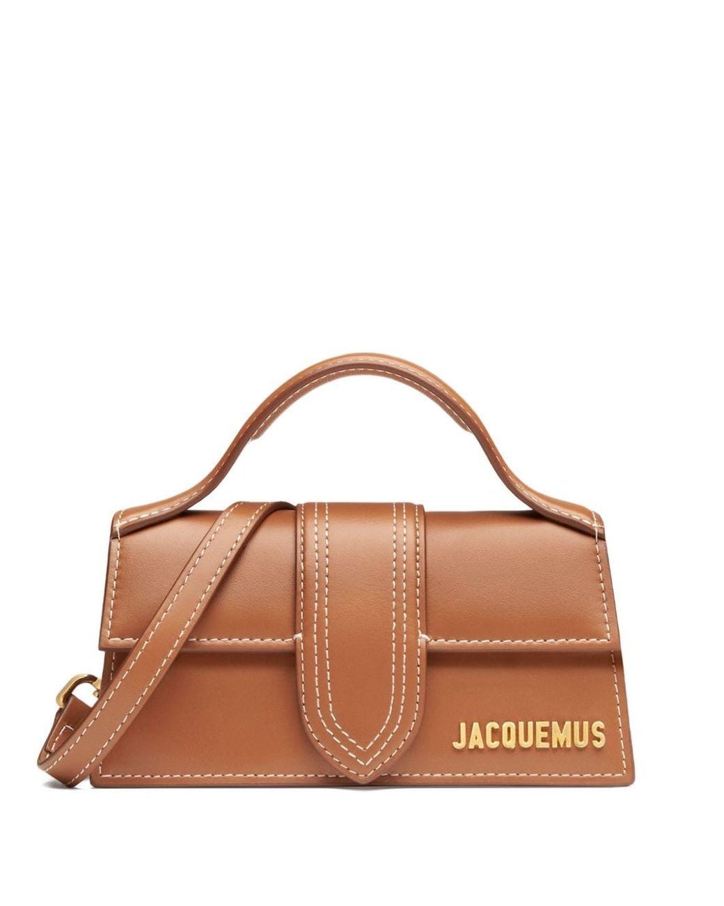Jacquemus Brown Le Bambino Leather Handbag