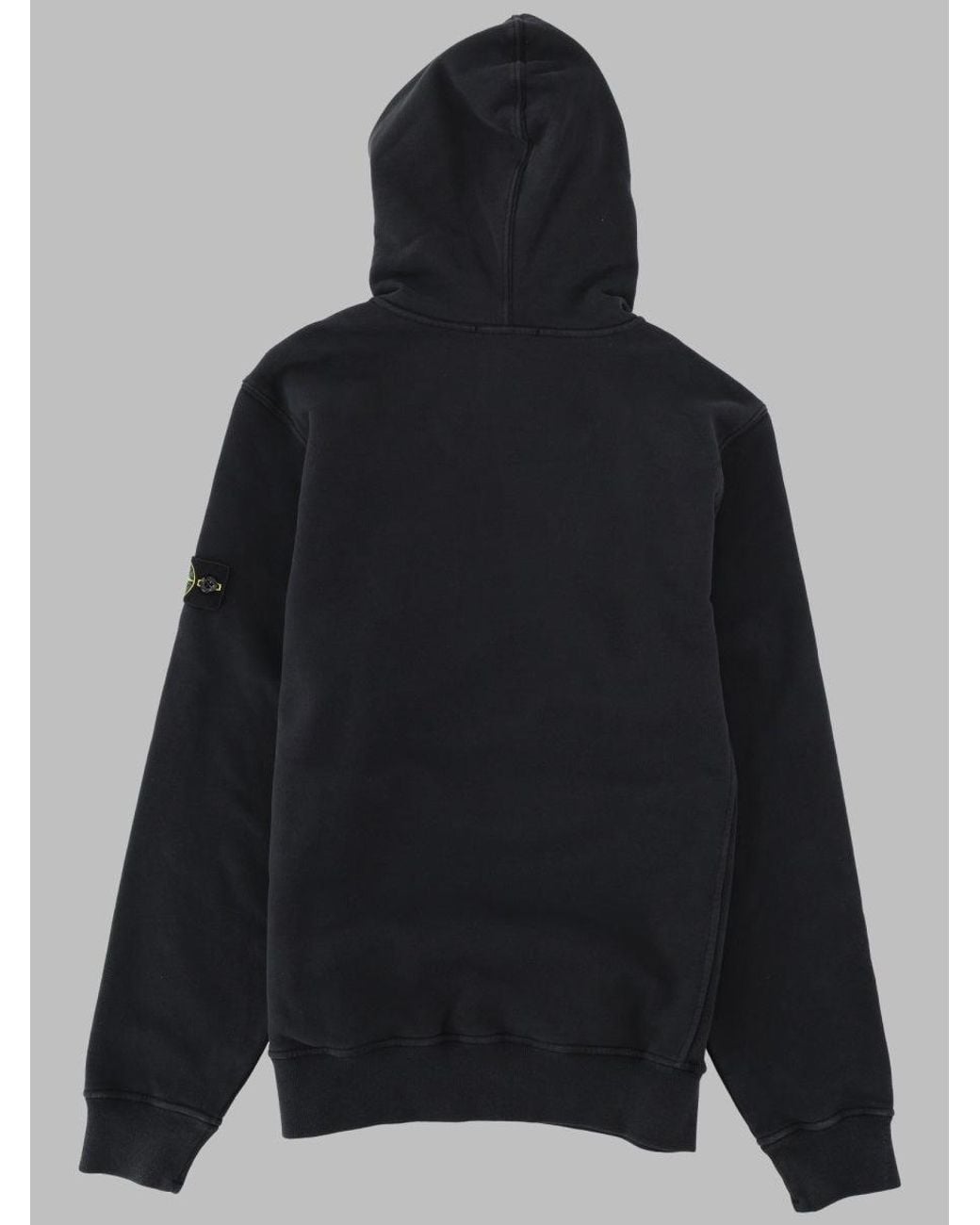 Stone Island Blue Boys Cotton-Blend Sweatshirt