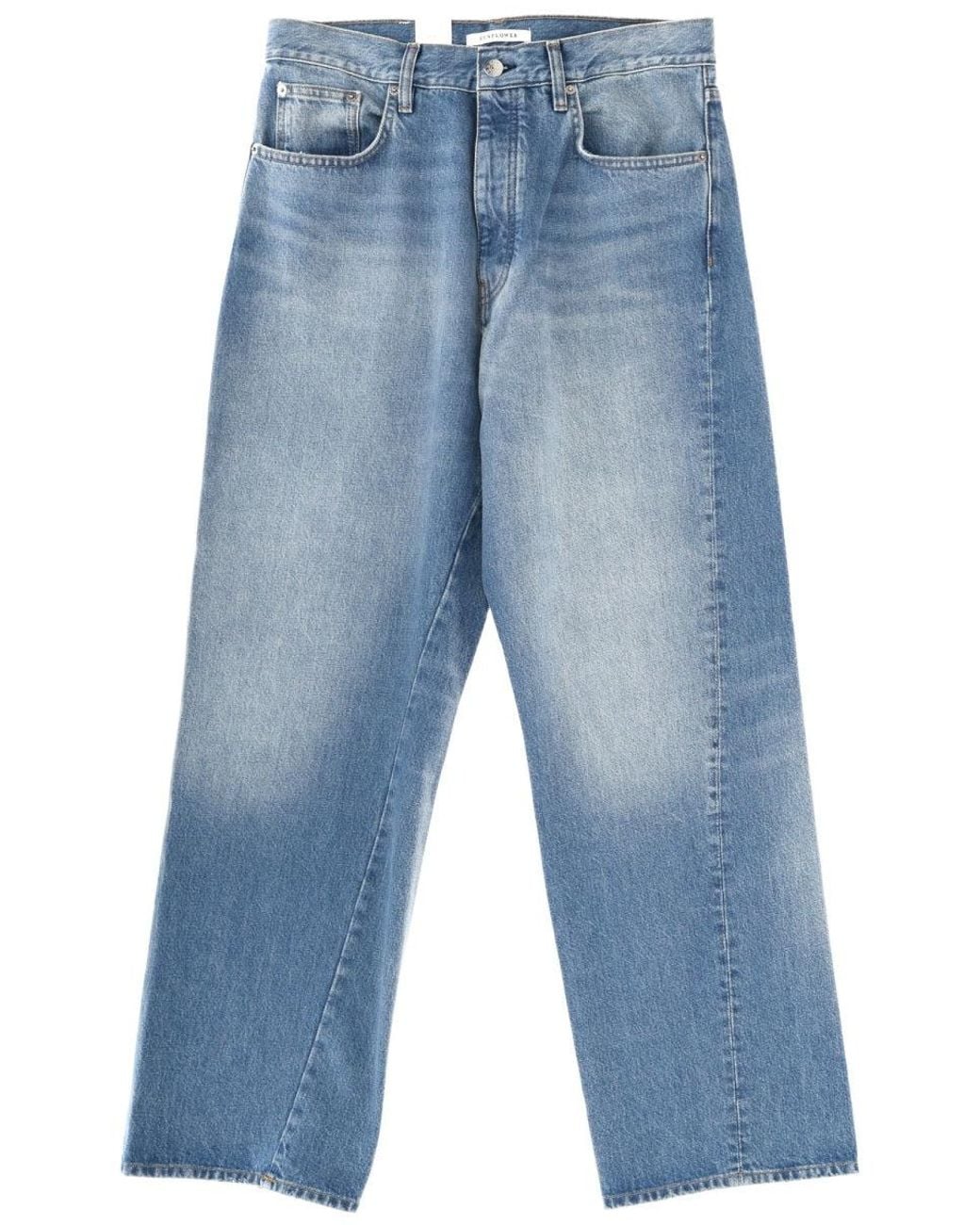 sunflower Blue "Wide Twist" Jeans for men