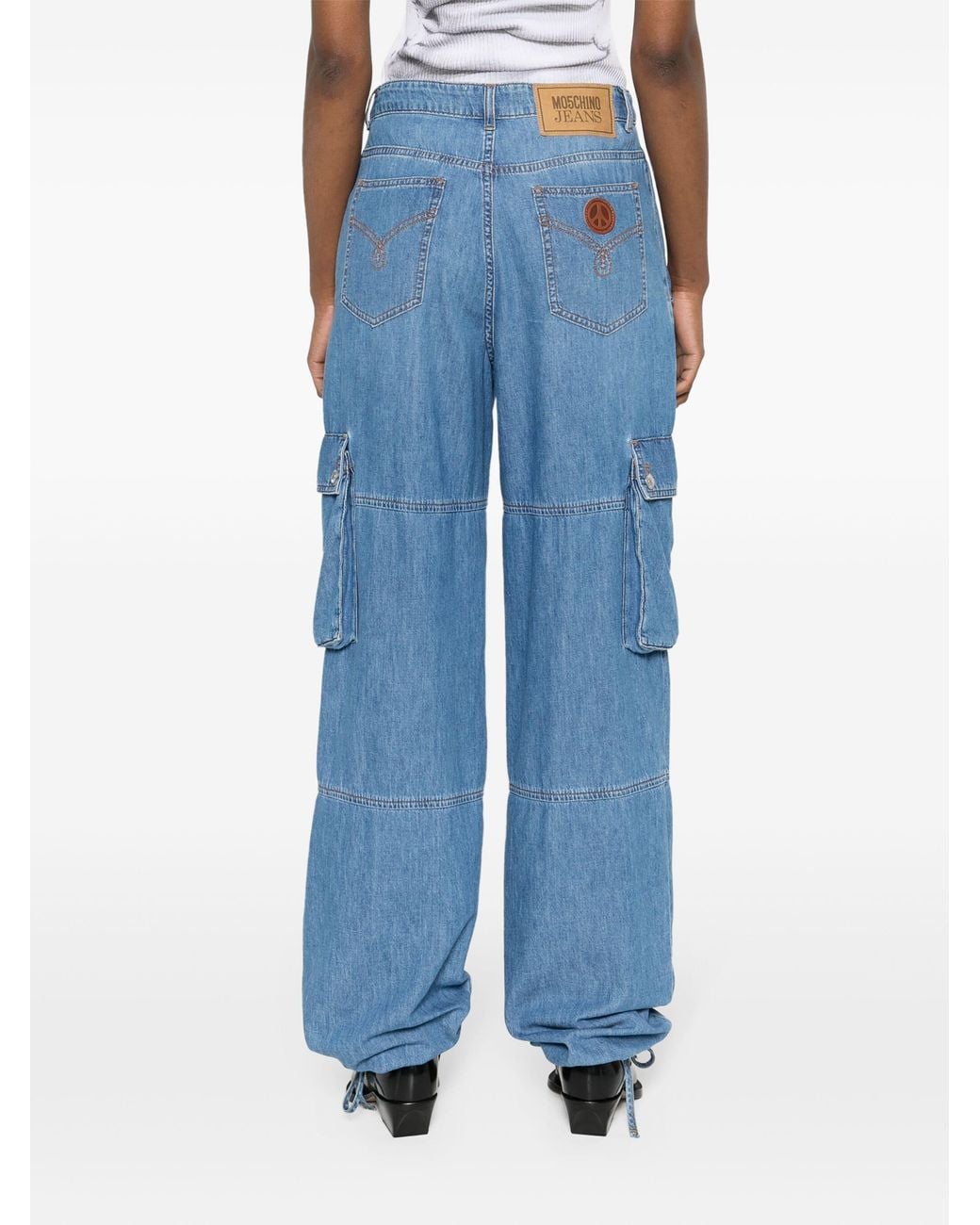 Moschino Blue Pants Clothing