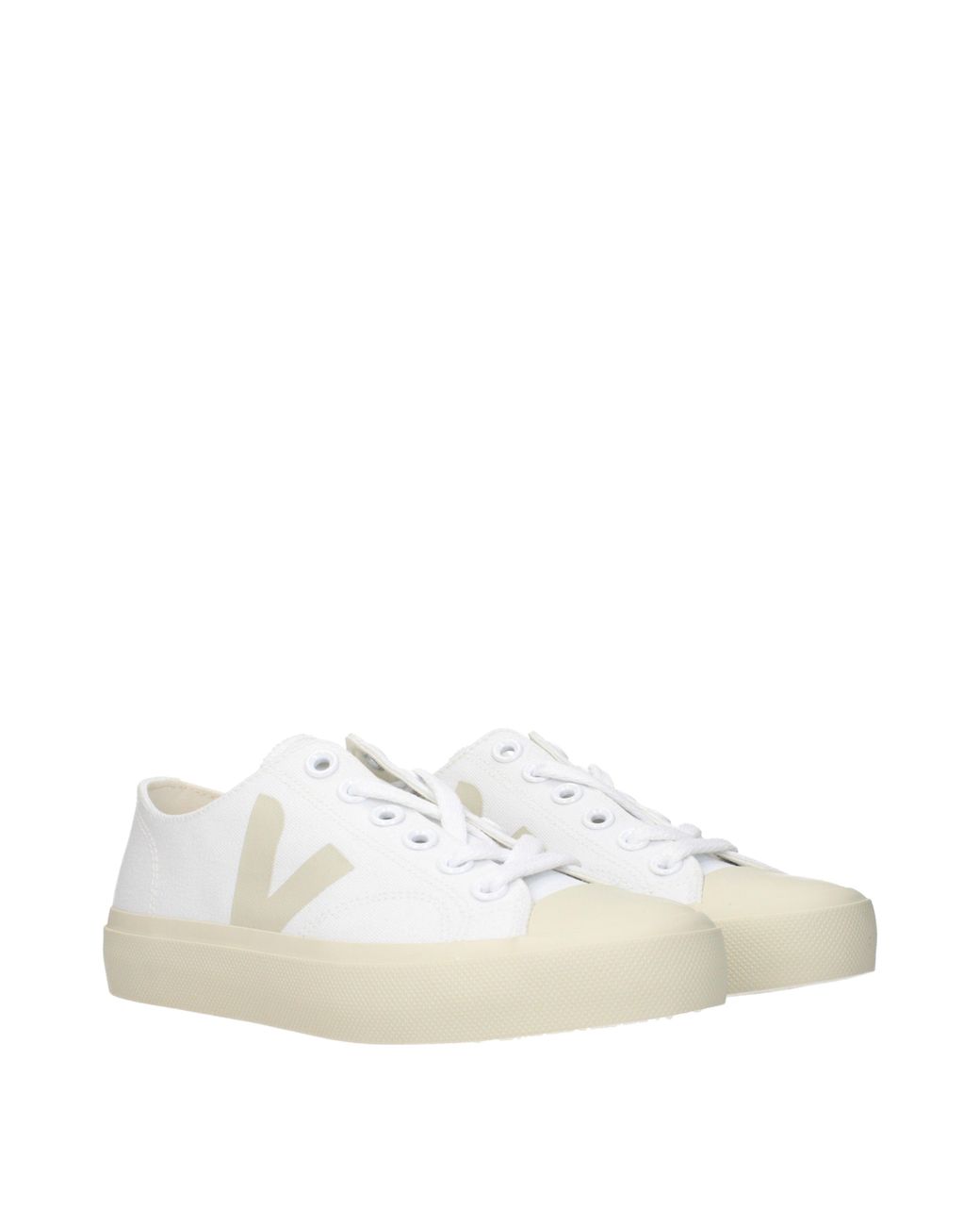 Veja White Nova Ht Canvas Sneakers