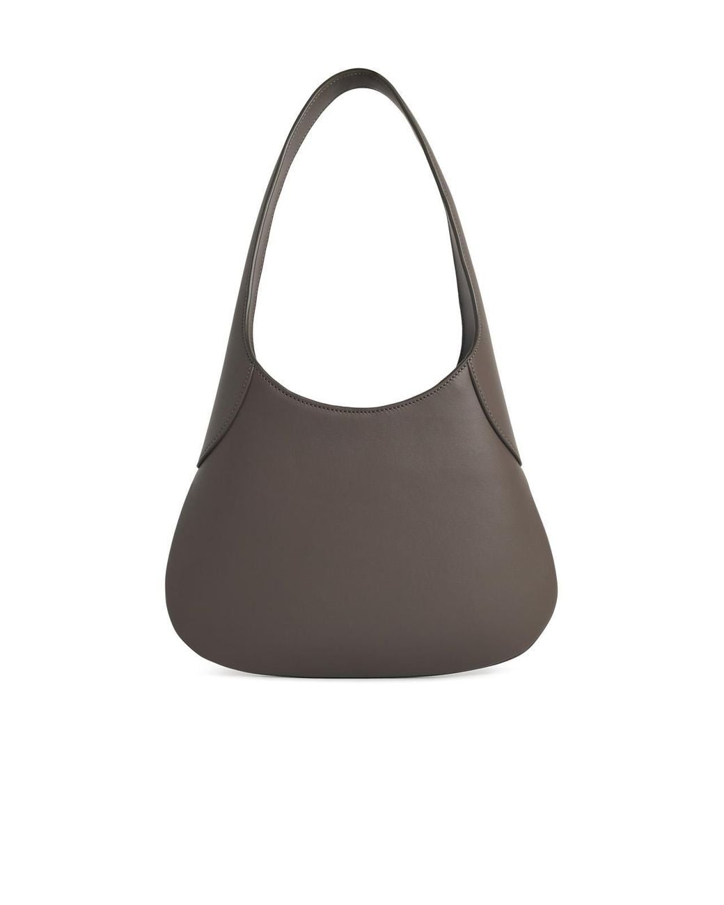 Khaite Brown 'Joan' Small Lear Bag