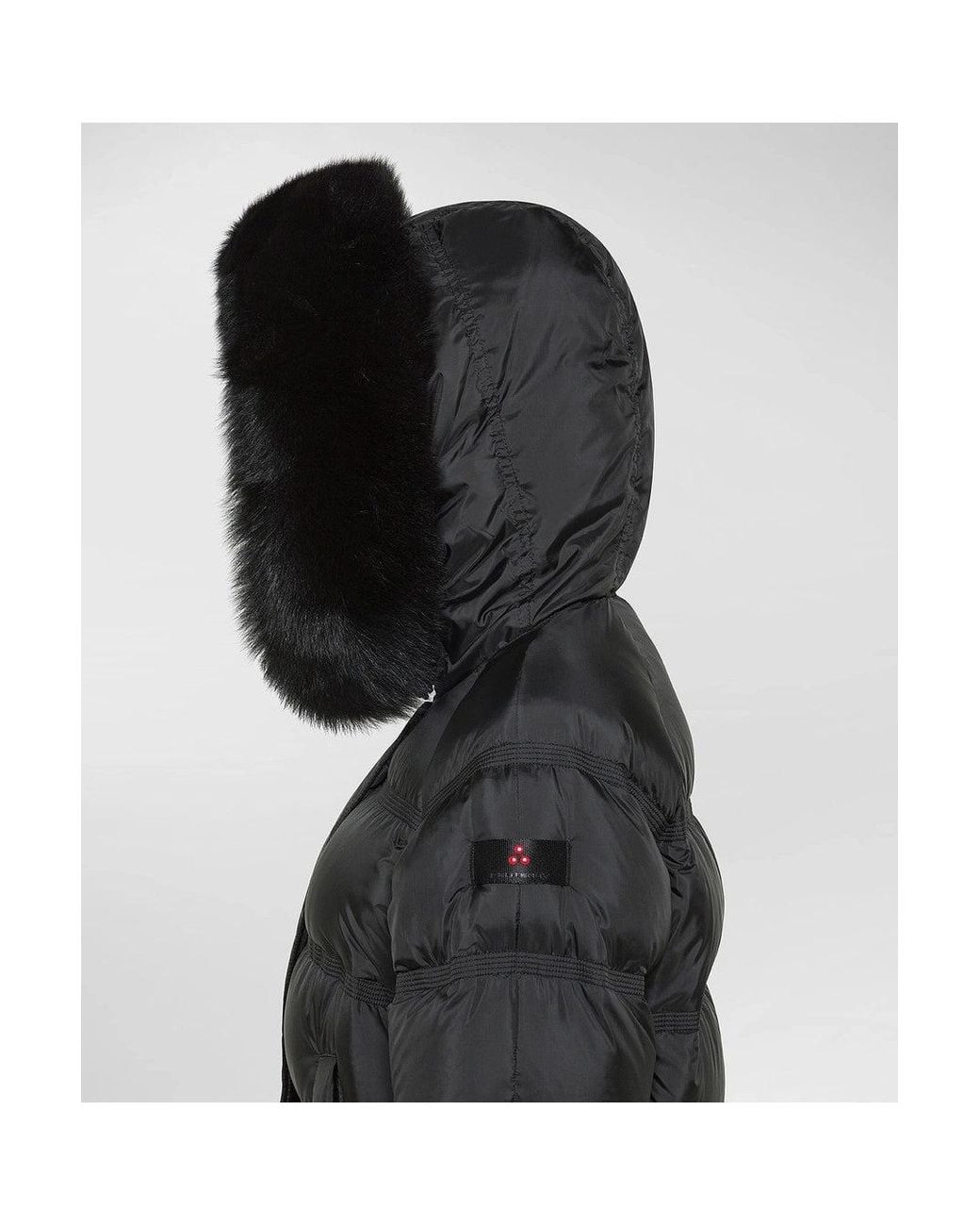 Peuterey Black Technical Nylon Zip-Up Jacket