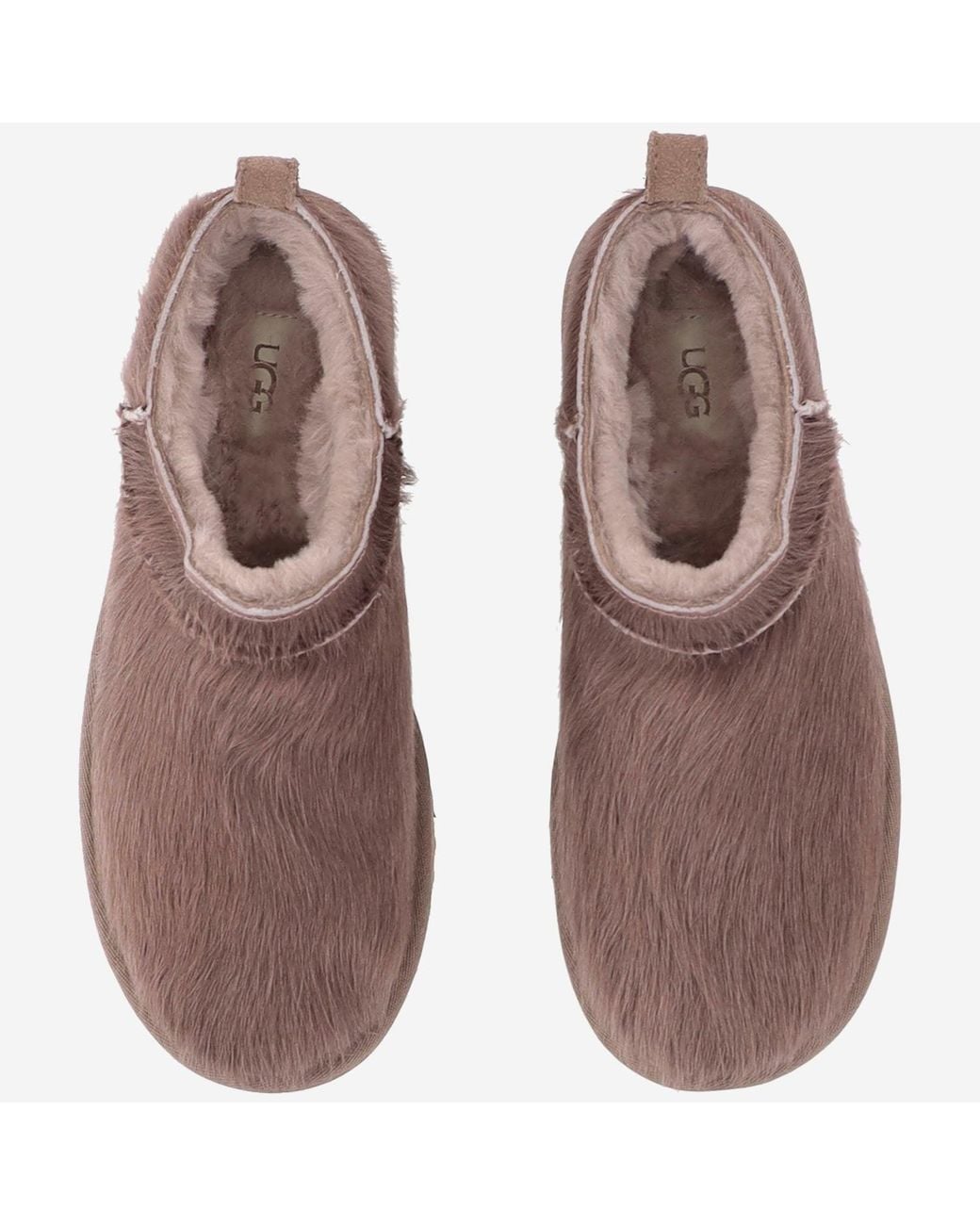 Ugg Brown Classic Micro Ankle Boots