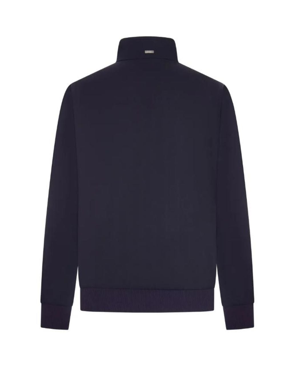 Herno Blue Wool Bomber