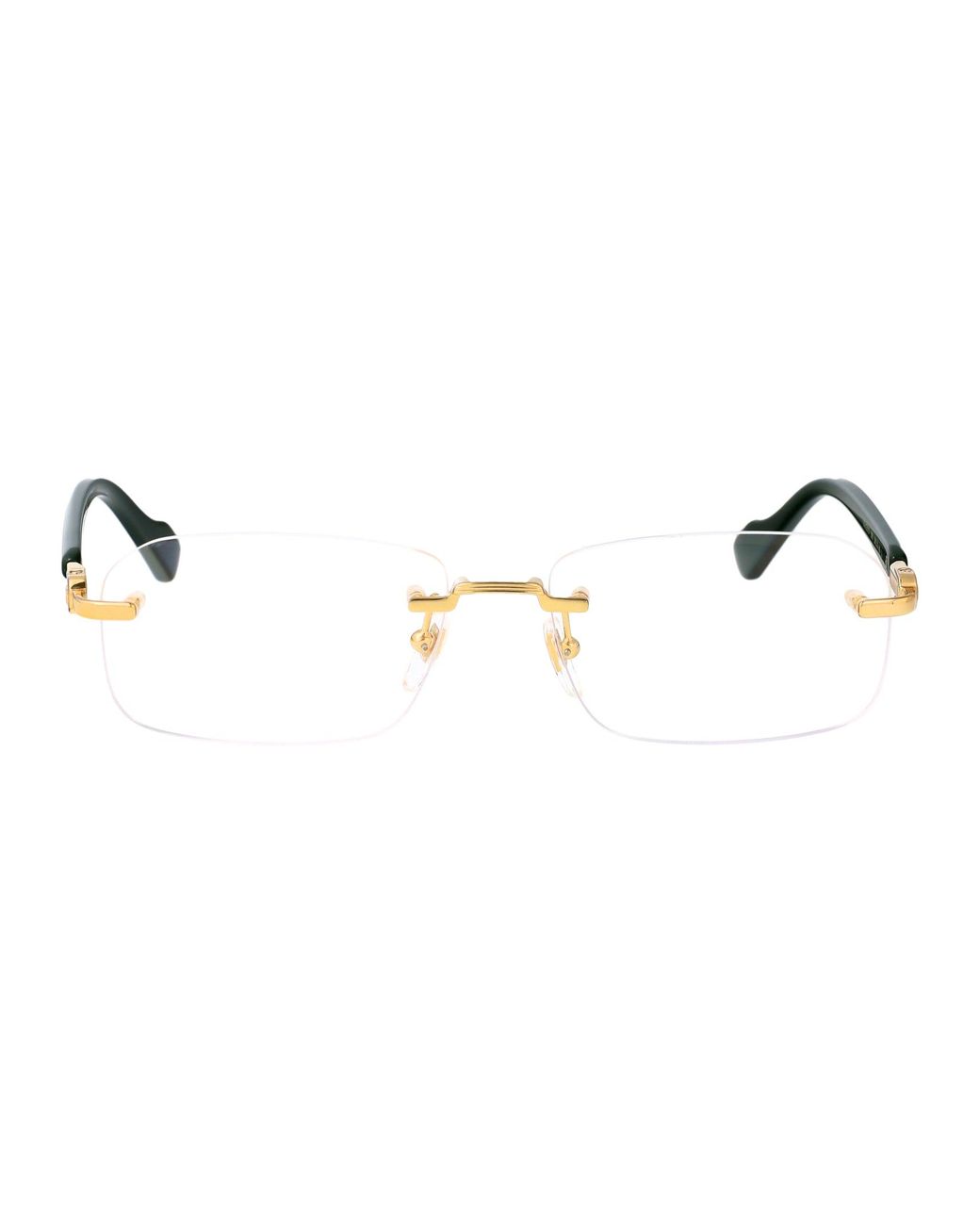 Gucci Metallic Optical Frames Gg1221O Metal Glasses for men