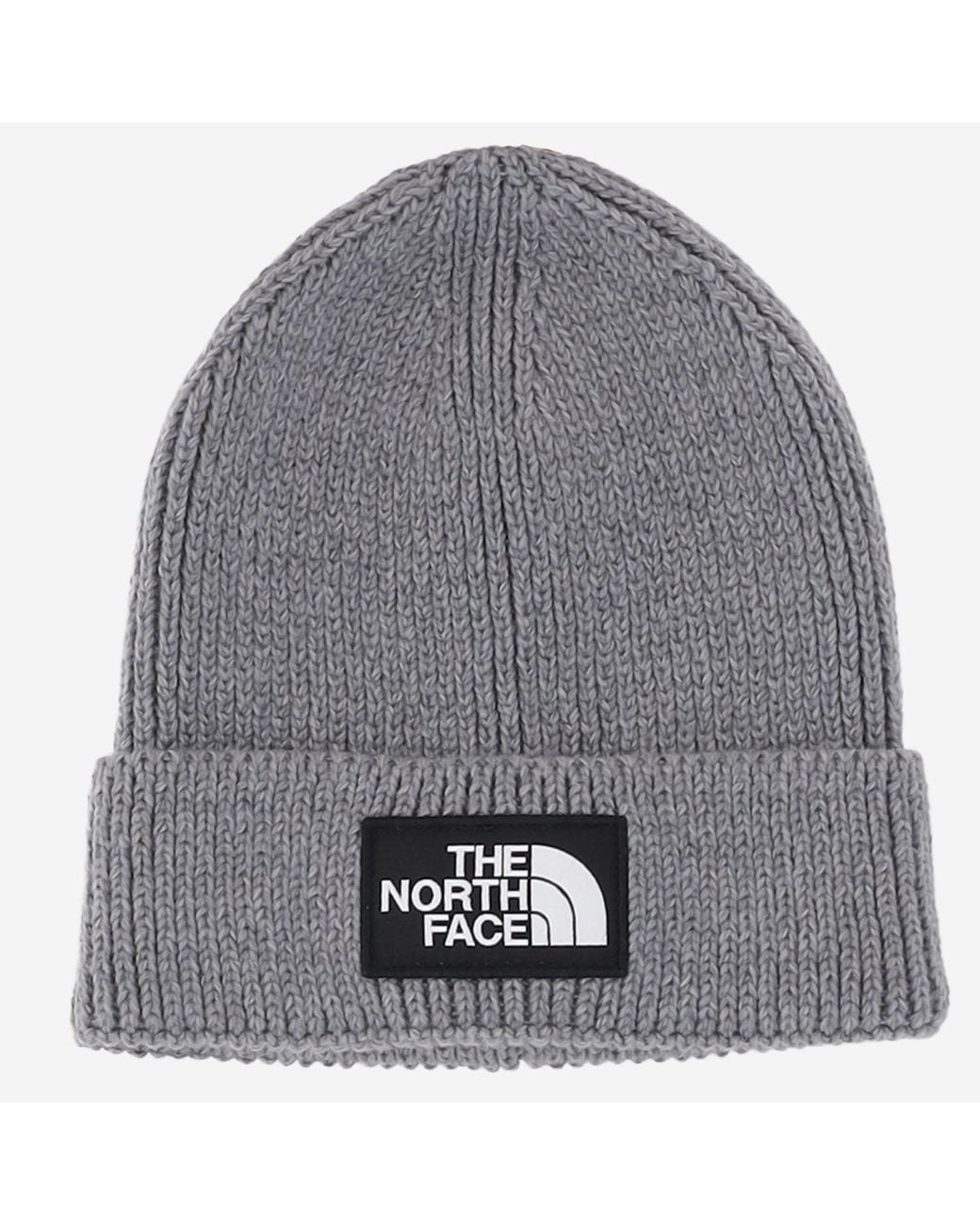 The North Face Gray Logo-Mütze