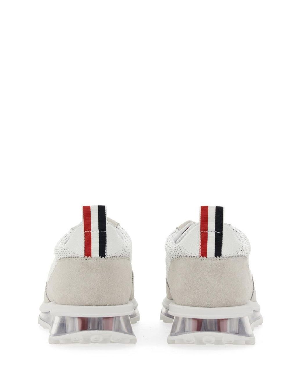 Thom Browne White Tech Runner Sneaker