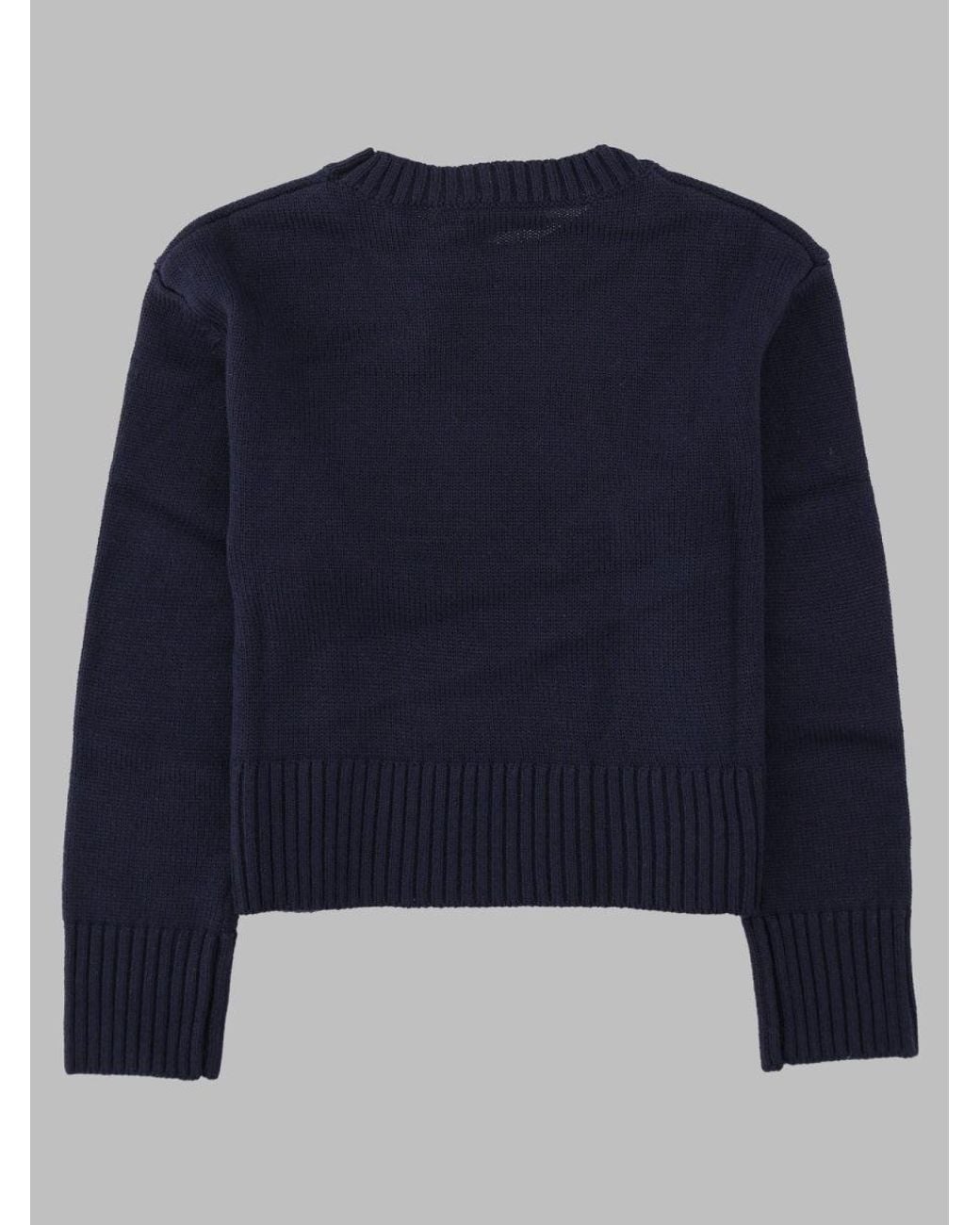 MAX&Co. Blue Kids Wool-Acrylic Sweatshirt