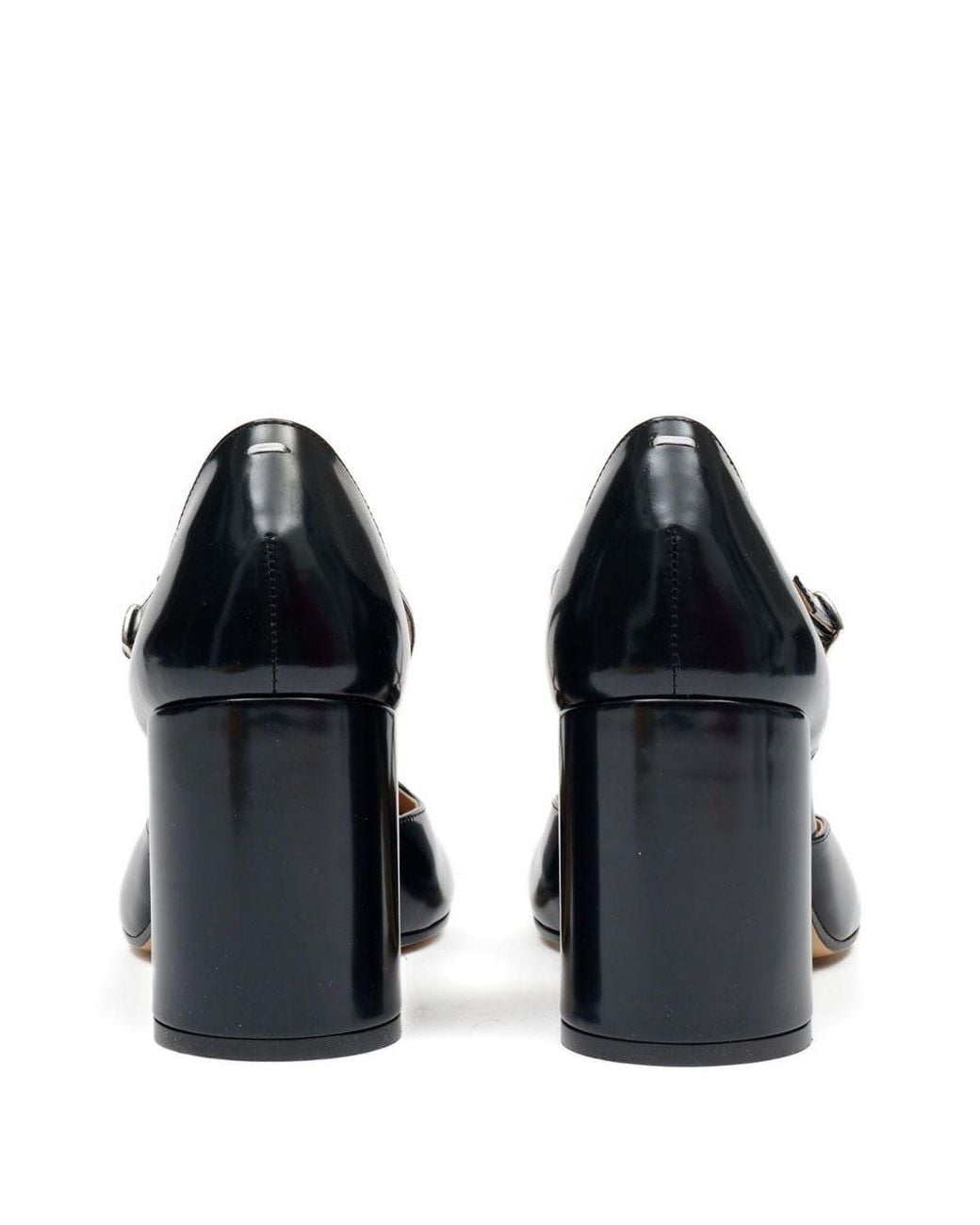 Maison Margiela Blue Tabi Leather Sandals