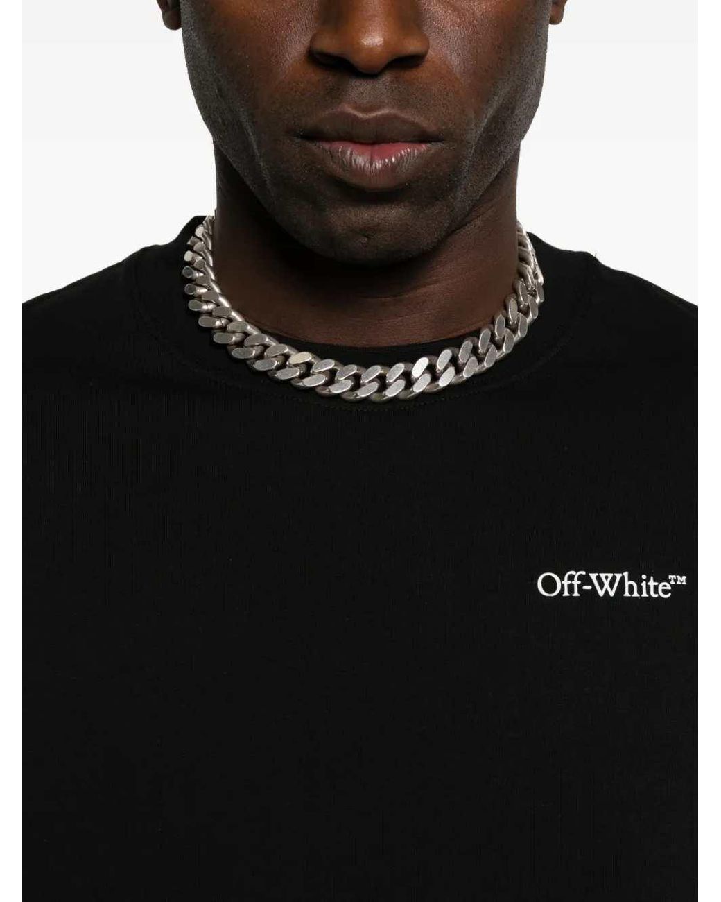 Off-White c/o Virgil Abloh Black Cotton T Shirt