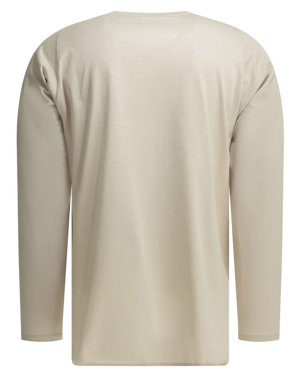 Goldwin Natural "Paneled Mesh L/S" Crew Neck T Shirt