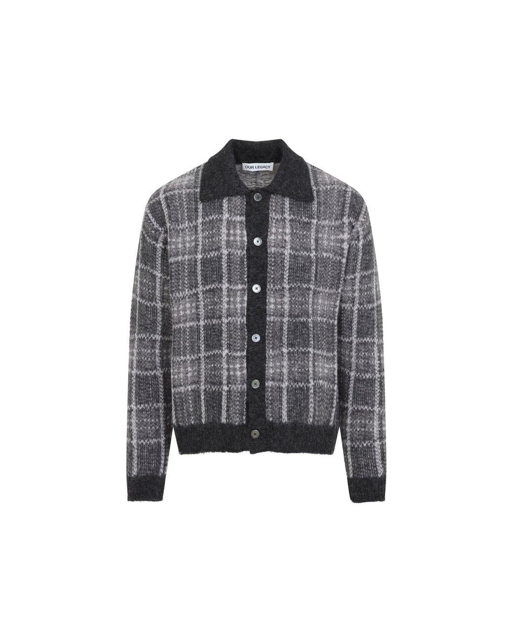 Our Legacy Gray Evening Polo Sweater Polo Neck for men