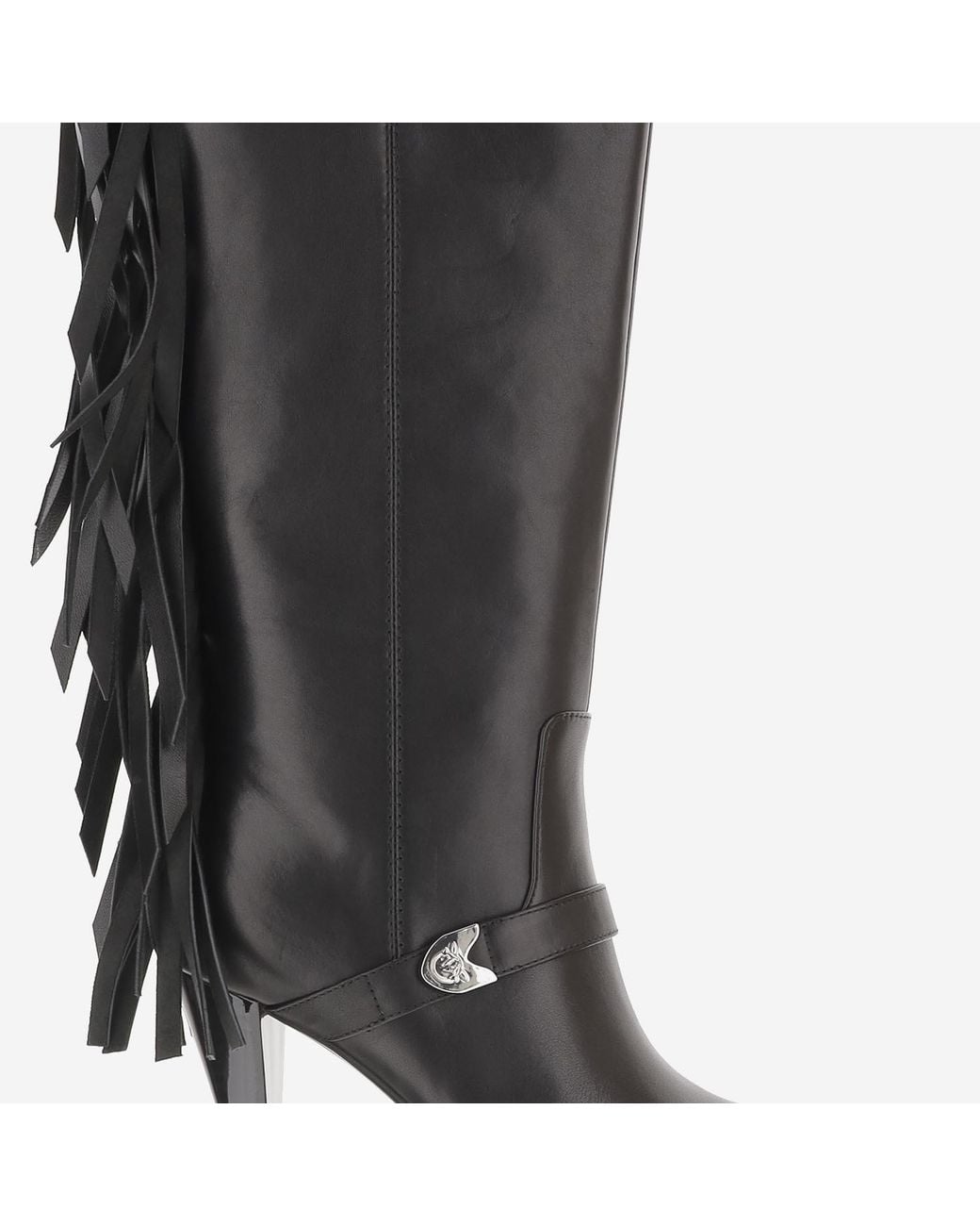 Pinko Black Boots Vane 03 Leather