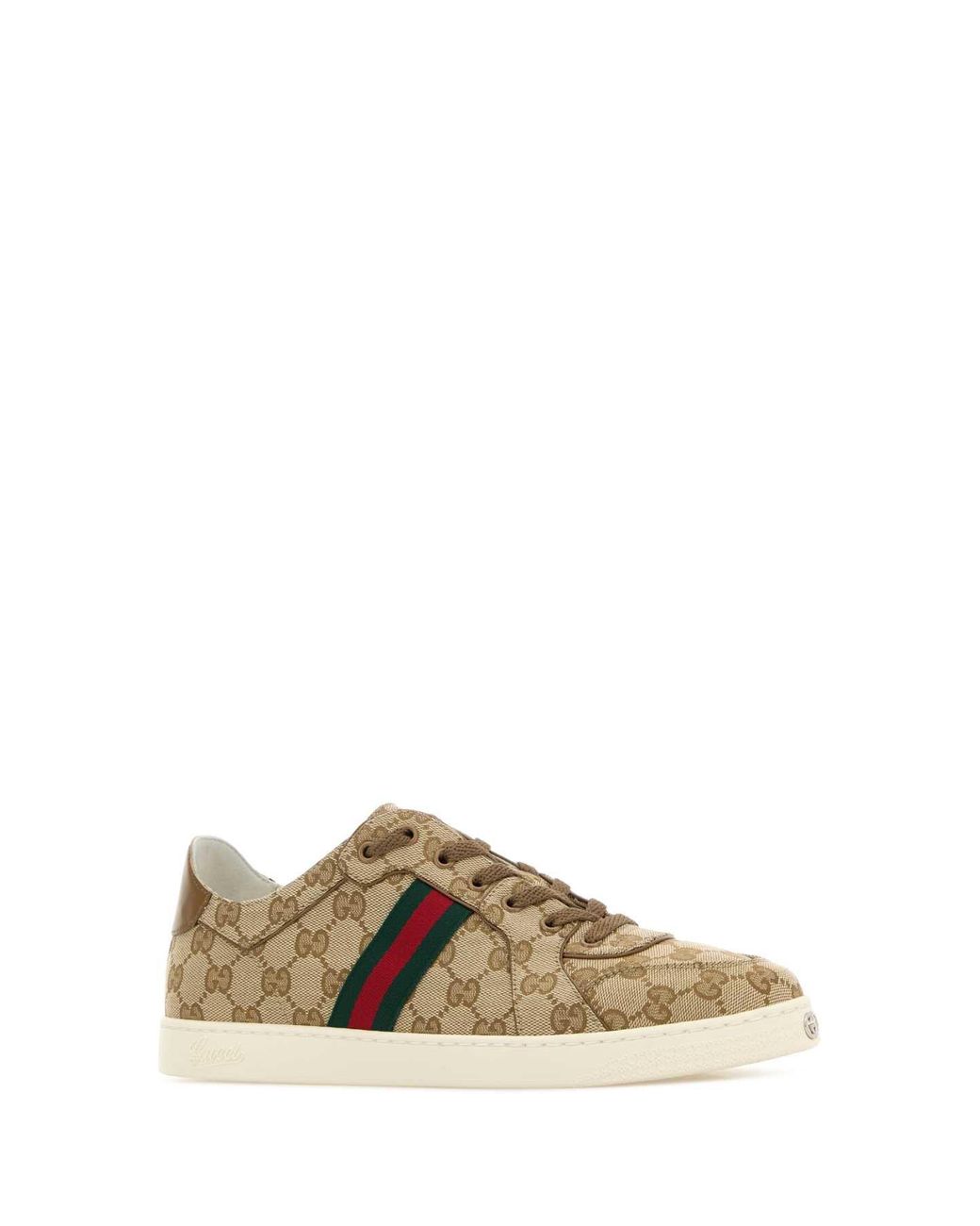 Gucci Brown Logo Collection Sneakers
