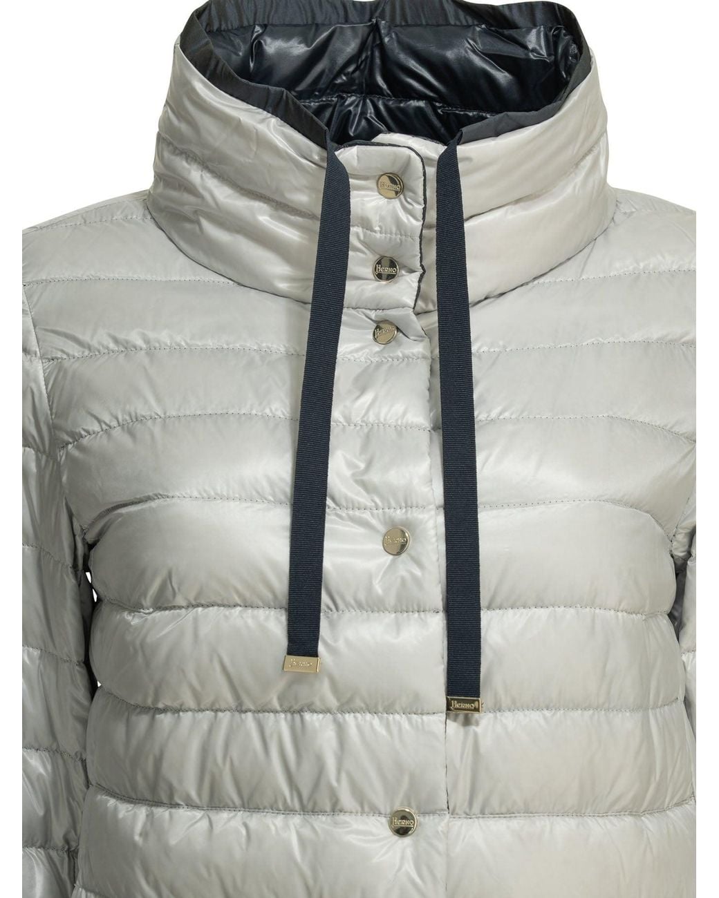 Herno Black Reversible Short Down Jacket