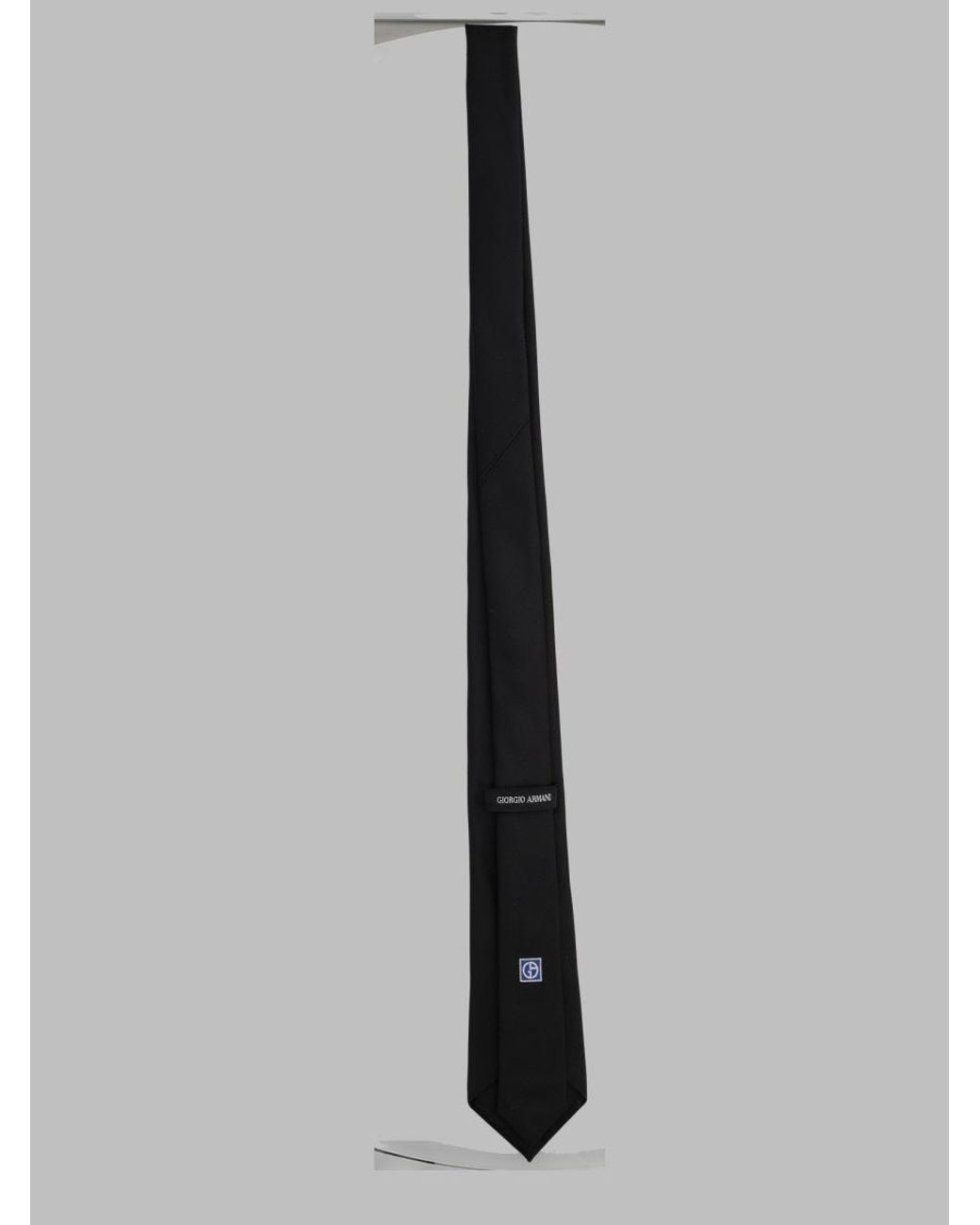 Giorgio Armani Black Cravatta