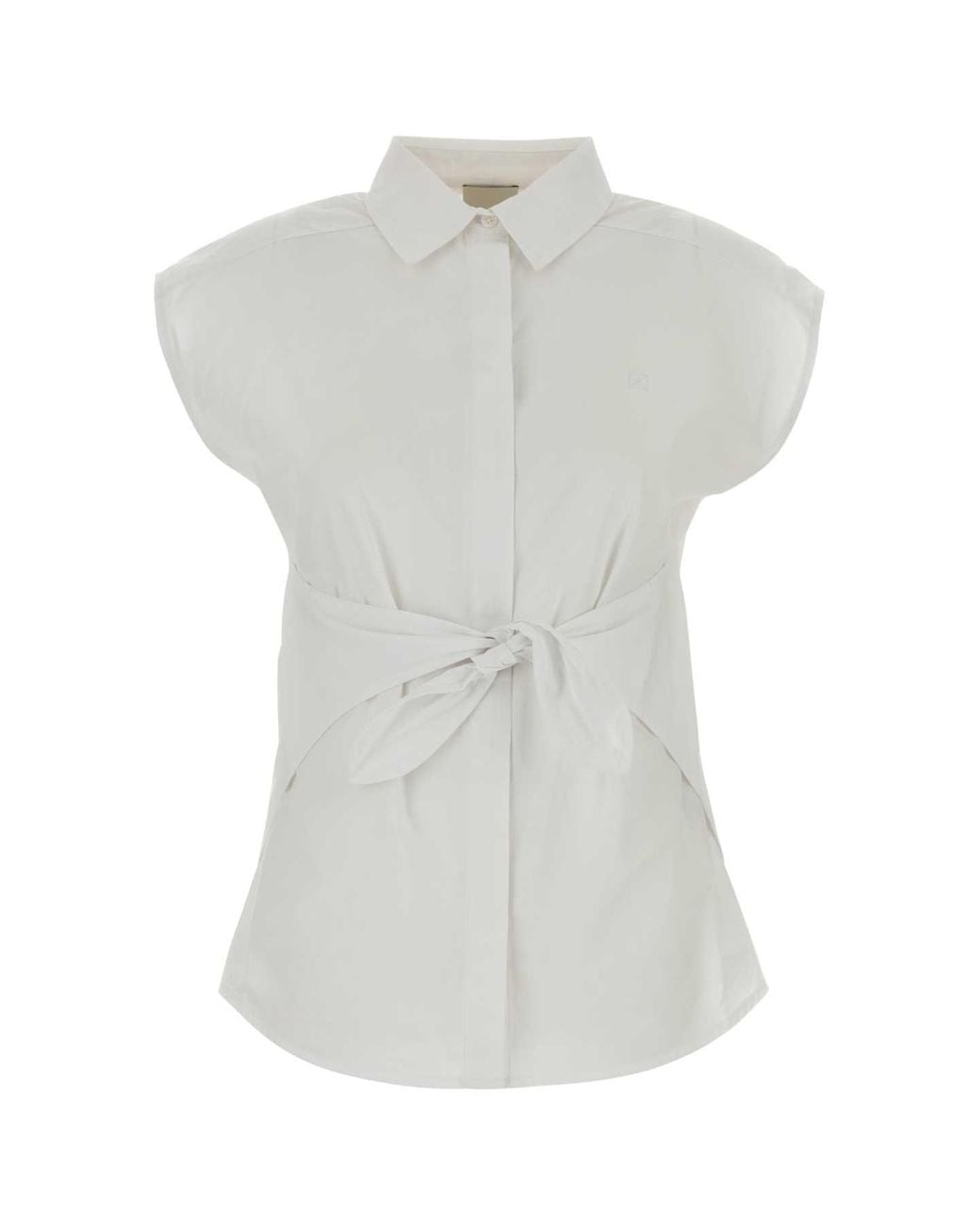 Calvin Klein White Poplin Shirt For