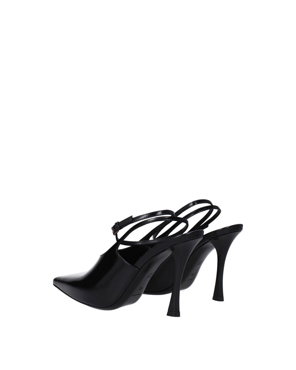 Givenchy Black Slingback Pointed Toe Heels